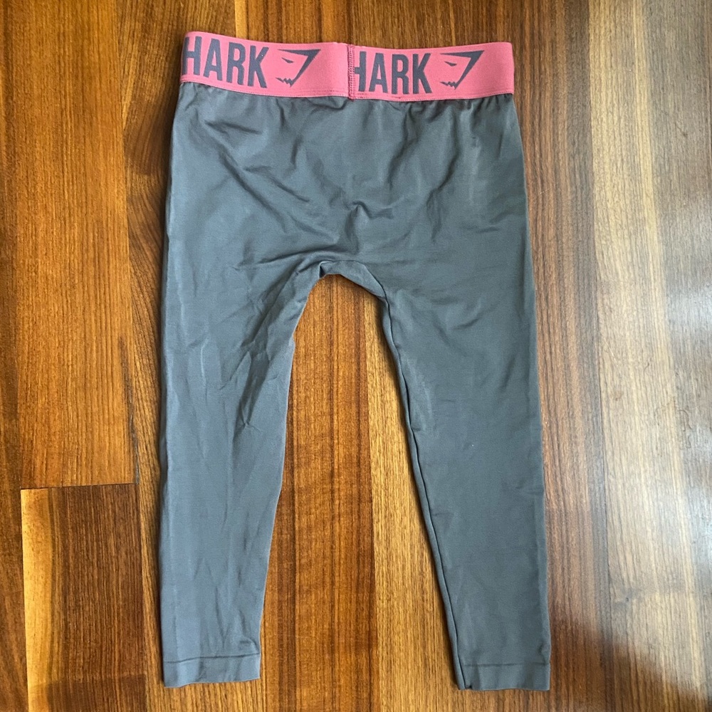 Gymshark Gray and Pink Leggings